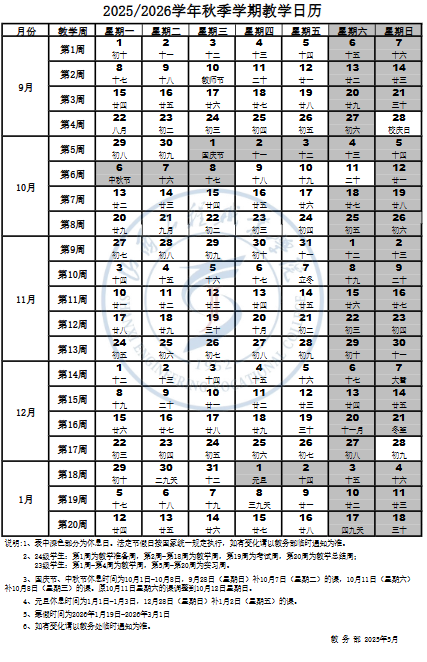 2026山西工程职业学院寒假及开学时间