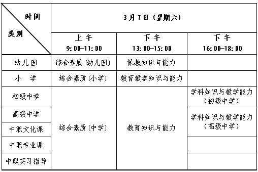 内蒙古教资2026上半年考试时间 笔试什么时候开考