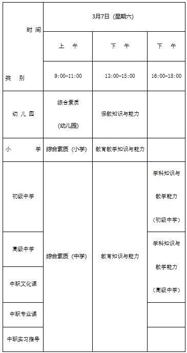 江西教资2026上半年考试时间 笔试什么时候开考